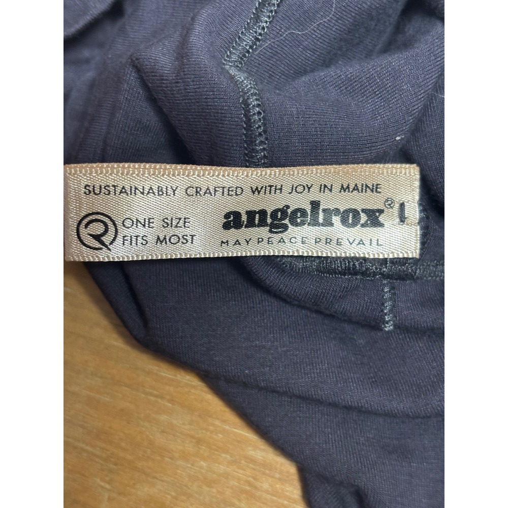 Angelrox Bamboo Knit One Size Fits Most Sleeveless‎ Top Black - Picture 3 of 5